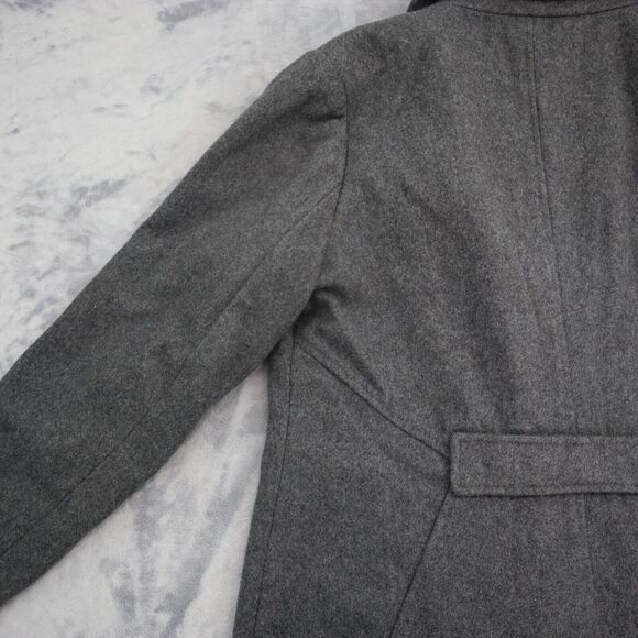 Merona Blazer Womens XXL Black Double Breasted Peak Lapel Long Sleeve Jacket - Picture 16 of 16